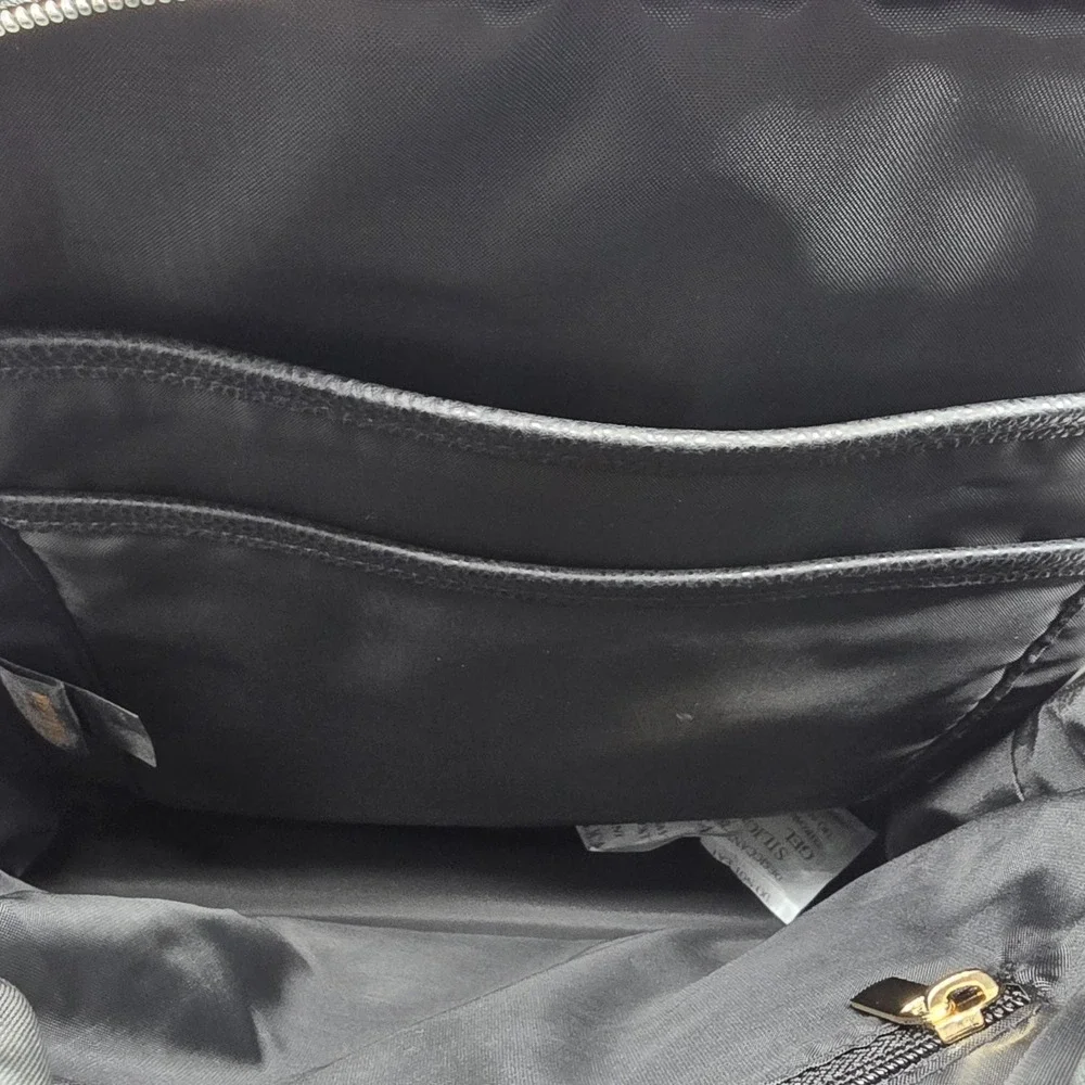 SwissGear Serenity Luxe Women's Laptop Backpack 13 Inch Black Pebbled Leather